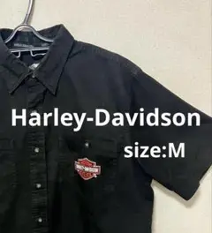 Harley-Davidson ブラック 半袖シャツ Mサイズ