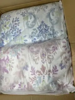モリリン 羽毛肌掛けふとん 2枚組 シングル 150×210cm 未使用のサムネイル