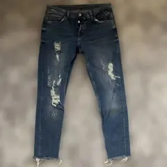 ZARA MAN ダメージデニムパンツ