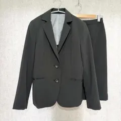 美品✦TOPVALU スーツ(ジャケットスカート) M グレーストライプ 就活