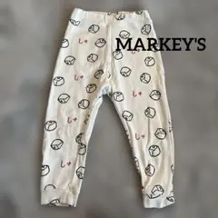 MARKEY'S マーキーズ　シュウマイ柄　ズボン　スパッツ　100cm