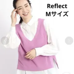 【Reflect】リフレクト キャミ ベスト シャツ セットM 新品 白ホワイト