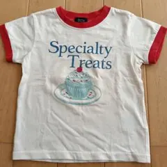 petit main カップケーキ柄 Tシャツ 100cmのサムネイル