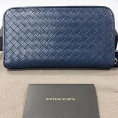 新品同様‼️ ボッテガヴェネタ　財布　長財布　イントレチャート　ラウンドファスナー