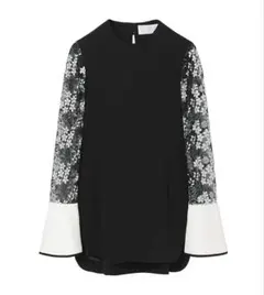 mame Floral Lace-Sleeve Classic Top 25ssのサムネイル