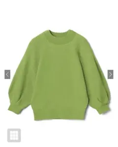 ボリュームスリーブ ニット