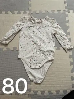 baby gap カラフルドット ロンパース 80cm