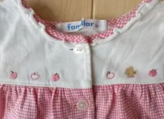 ファミリア チュニック　＊　カットソー ワンピース　80　女の子