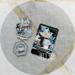 AXGRIT ホロライブ フワワ ミニキャラアクリルスタンド カード セット