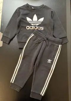 adidas キッズ セットアップ スウェット 90cm