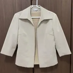 Emilyan ベージュ テーラードジャケット インナー アンサンブル セットのサムネイル