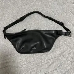 本革ウエストバッグ