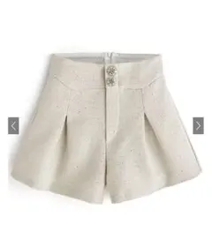 ツイード ショートパンツ