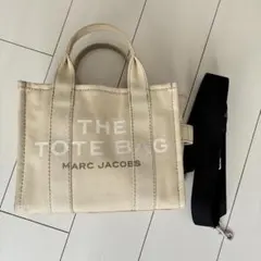 【美品】MARC JACOBS コットンキャンバス トートバッグ
