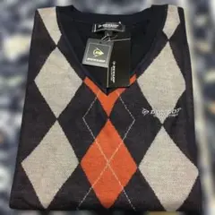 DUNLOP COLLECTION ダイヤモンド柄ベスト