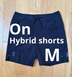 新品 On ハイブリッドショーツ 黒　Mのサムネイル