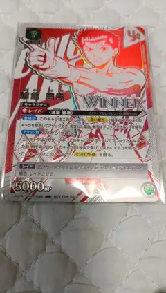 新品未開封 ユニオンアリーナ ヒソカ WINNER プロモ ユニオンレア