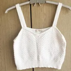 【美品】titty&co. 試着のみ‼︎ ニットキャミのサムネイル