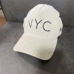 NEWERA NYC刺繍 コーデュロイキャップ　ユニセックス　在庫2