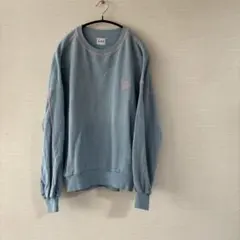 Lee スウェット ピンクステッチ ブルー