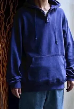 L.L.Bean×Russell ヘンリーネックパーカー USA製