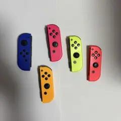 （ジャンク）Switch コントローラー　 左1 右3 サイドレールなし右1