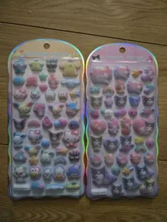 コットンパフィーシール　サンリオ