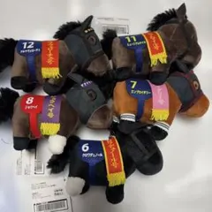 サラブレッドコレクション マスコット　ボールチェーン　34 5種セット