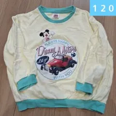 トミカ ミッキーマウス トレーナー 120 しまむら 長袖 リトシー ディズニー