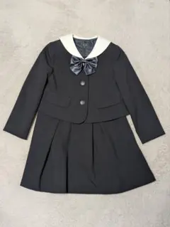 キャサリンコテージ入学式卒業式ワンピース120ネイビー冠婚葬祭フォーマル紺