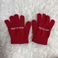 Hey! Say! JUMP 公式グッズ 手袋 レッド - メルカリ