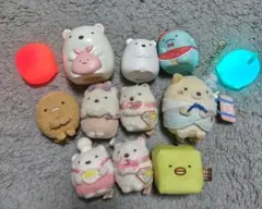 すみっコぐらし☆ぬいぐるみ7個＋すみっコライト付2個＋フィギュア3個セット