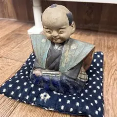 【貴重】 江戸時 代中期 正座裃扇持ち福助　伏見 貴重】 江戸時 代中期 正座裃扇持ち福助 伏見 - メルカリ