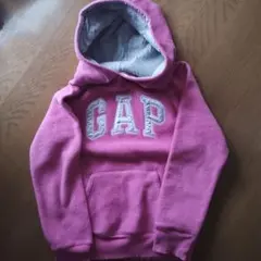 GAP フリースパーカー ピンク