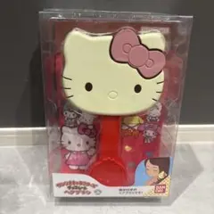 【新品、未使用】サンリオキャラクターズ　チョコレート　ヘアブラシ　ハローキティ