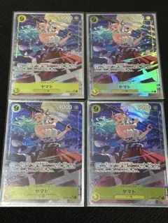 ワンピースカードゲーム ヤマト SRパラレル OP04-112 4枚セット