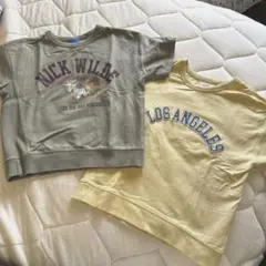 キッズ　半袖　2枚セット　100