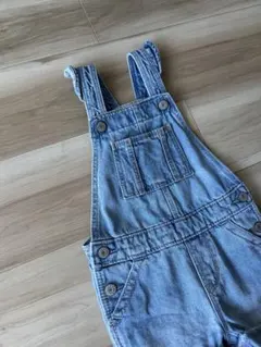 【美品】GAP ライトブルー ショートオーバーオール