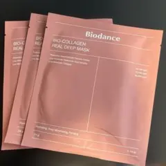 バイオダンス　Biodance バイオコラーゲンリアルディープマスク　3枚