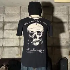 SEXY DYNAMITE ダークコア　ドクロ　Tシャツ　英字　opium 平成