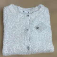 GU シャイニークルーネックカーディガン