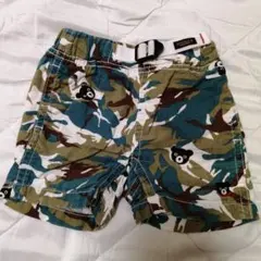 DOUBLE.B 迷彩パンツ クマ柄