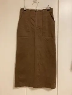 【Gready Brilliant】AuieFコットンタイトロングスカート