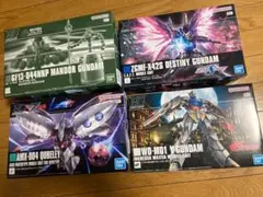 HG ガンプラ 3体セット ズサ　ムーンガンダム　シルヴァパレト HG ガンプラ 3体セット ズサ ムーンガンダム シルヴァパレト - メルカリ