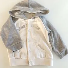 裏起毛　COMME CA ISM フード付きトレーナー　90