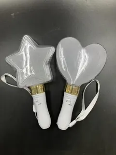 ハートペンライトと星型ペンライト