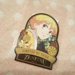 希少★鬼滅の刃 螺鈿風シリーズ Vol.4 ステッカー 我妻善逸／1点