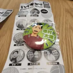 ハイキュー!!　思い出シャイニー缶バッチ　澤村大地