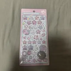 ボンボンドロップシール和柄　さくら