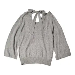 美品 ICB カシミヤ混紡ニット セーター トップス カットソー